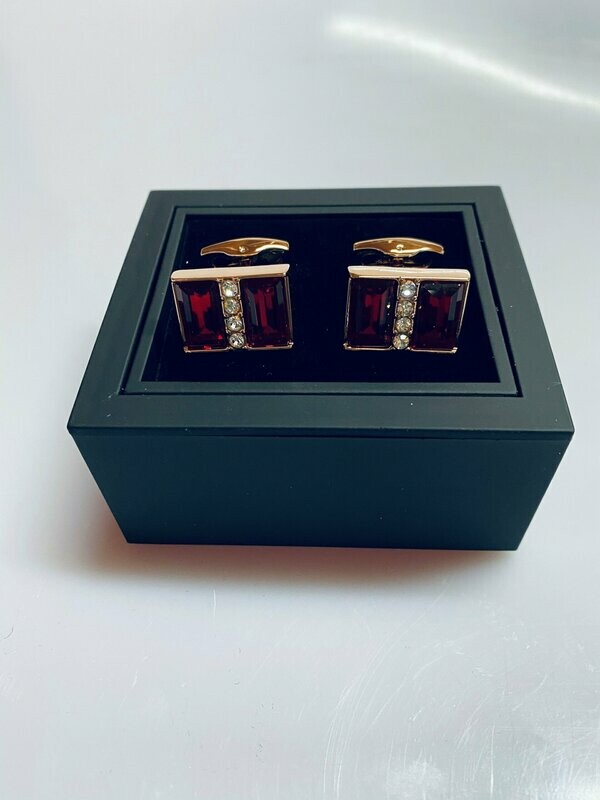 Gold plated cufflinks