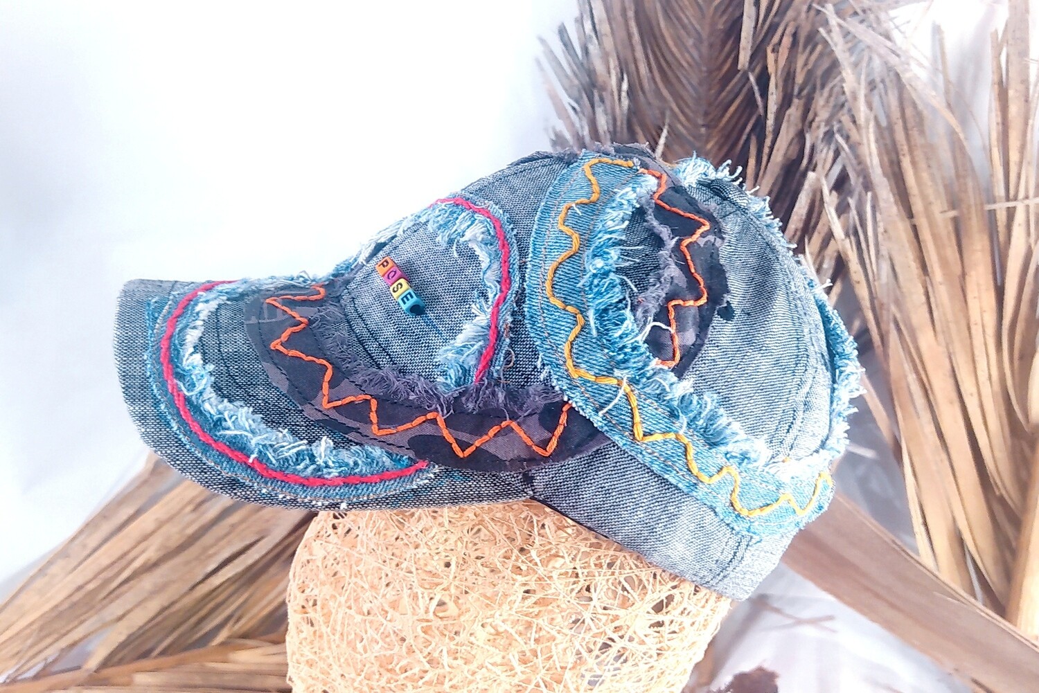 Limited edition camouflage and denim fantasy basketball cap