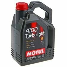 Motul 4100 Turbolight 10w40 Engine Oil
