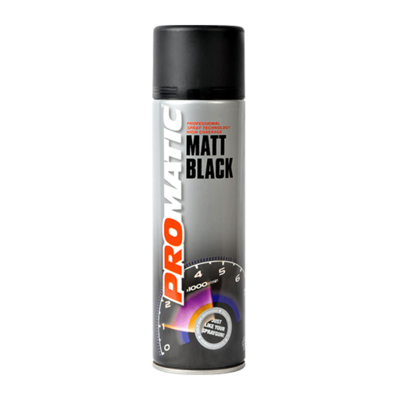 Promatic Matt Black Spray