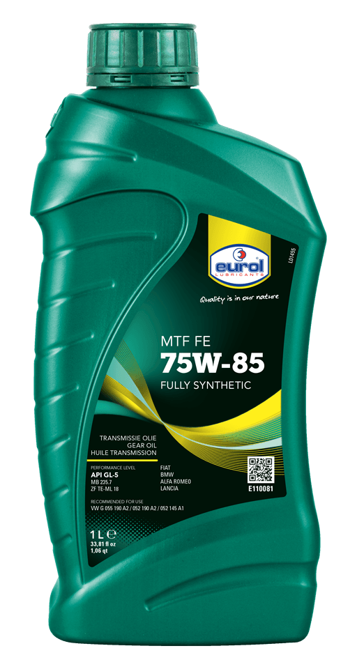 Eurol MTF 75W80 FE GL5 | Fully Synth Gear Oil
