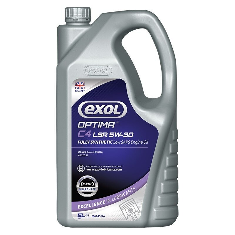 Exol Optima LSR 5w30 C4 Engine Oil | Renault 