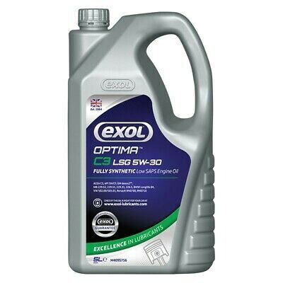 5w30 C3 Low Saps Engine Oil BMW LL04, Select Pack Size & Qty: 5lt