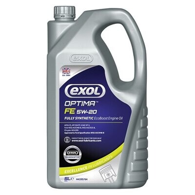 Exol Optima FE 5w20 EcoBoost Engine Oil 