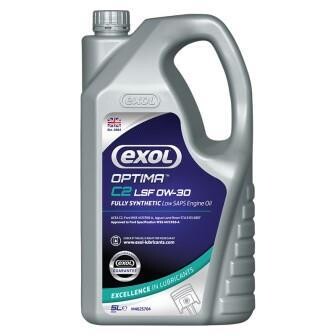 Exol Optima LSF C2 0W30 Engine Oil - Ford 