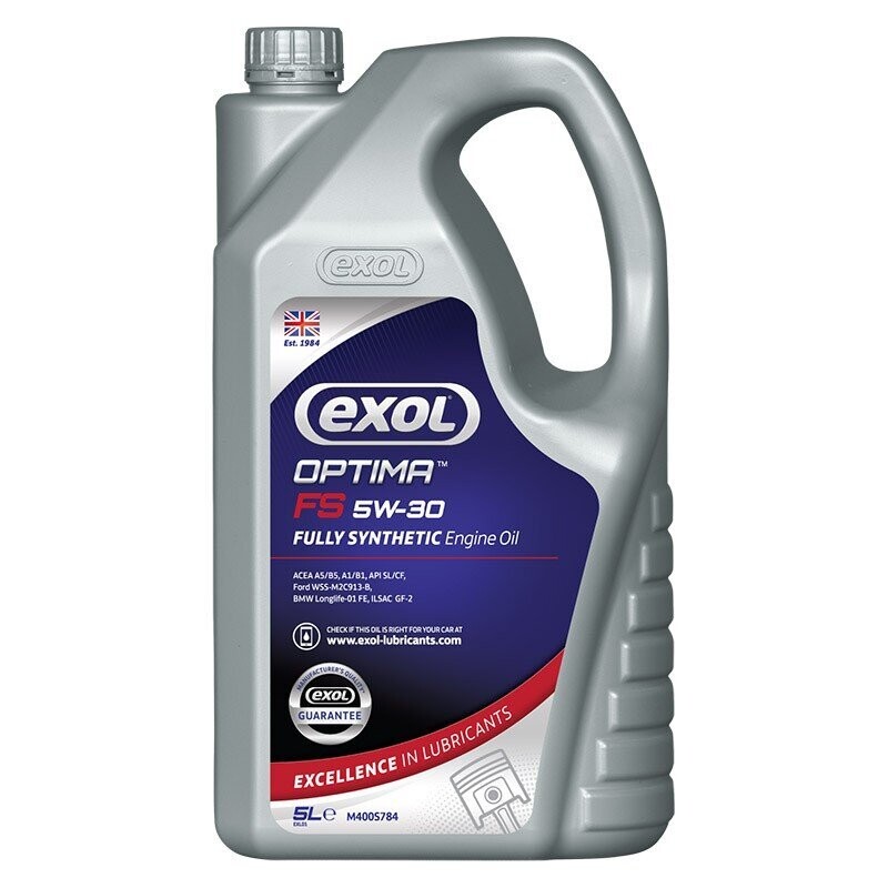 Exol Optima FS 5W30 Ford, Select Pack Size & Qty: 5lt
