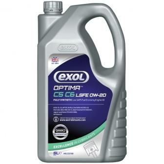 Exol Optima C5-C6 LSFE 0w20 Engine Oil.