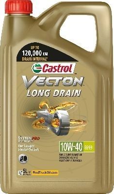 Castrol Vecton 10W40 Long Drain, Select pack size & Qty: 5lt