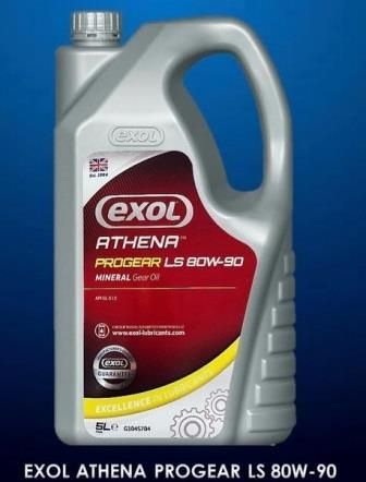 Exol Athena Progear LS 80w90, Select Pack Size & Qty: 5lt