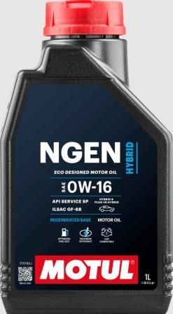Motul Ngen Hybrid 0w16 Engine Oil