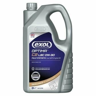 Exol Optima LSC 0W30 Engine Oil - Peugeot 0w30 engine oil for the latest Blue HDi engines fitted to Peugeot and Citroen models.