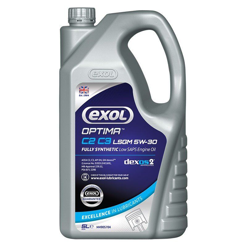 Engine Oil 5w30 - Optima LSGM C2/C3, Select Pack Size: 5lt