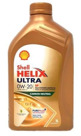Shell Helix Ultra 0w20 SP C5 Engine Oil, Select Pack Size & Qty: 1lt