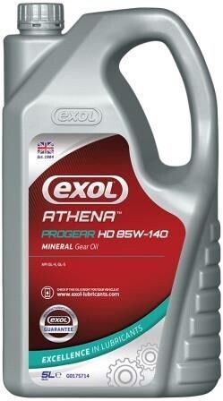 Exol Athena Progear 85w140 Axle Oil 85w140 Gear Oil