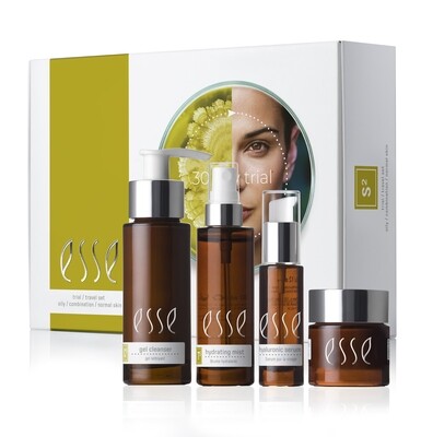 Esse Skincare Travel Set - Normal, Oily and Combined Skin