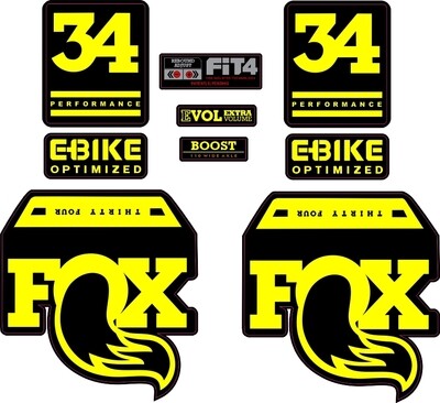 FOX 34 PERFORMANCE 2018-2019 in versione E-bike FOX 34 PERFORMANCE 2018-2019 in versione E-bike