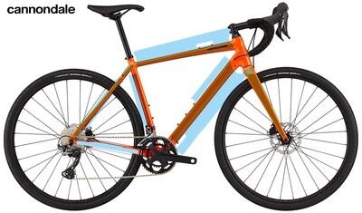 PROTEZIONE ANTI SASSO 150 MICRON CANNONDALE TOP STONE PROTEZIONE ANTI SASSO 150 MICRON CANNONDALE TOP STONE