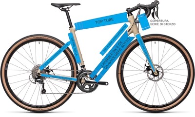 KIT GENERICO ANTISASSO GRAVEL COMPONIBILE TAGLIA UNICA KIT GENERICO ANTISASSO GRAVEL COMPONIBILE TAGLIA UNICA