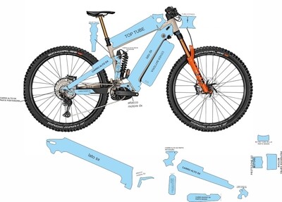 KIT PROTEZIONE ANTI SASSO STONE GUARD KIT PROTEZIONE ANTI SASSO STONE GUARD
