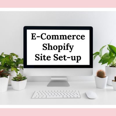 E-commerce SHOPIFY set-up