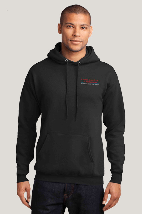 Laser Granite Art And Monuments Pullover Hoodie