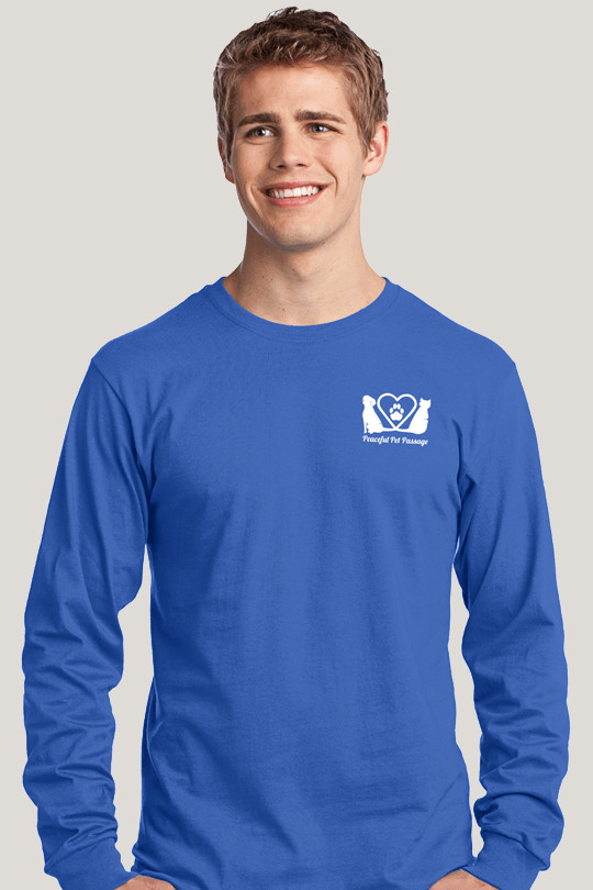 Peaceful Pet Passage Long Sleeve Tee Shirt
