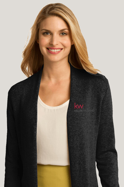 Keller Williams Ladies' Fit Open Front Cardigan