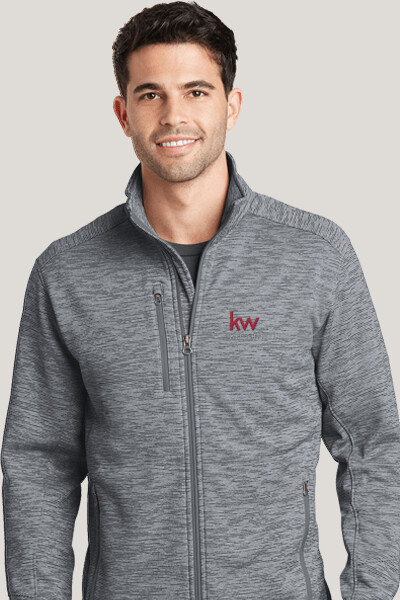 Keller Williams Digi Stripe Fleece Jacket
