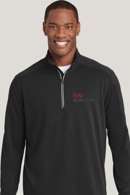 Keller Williams Sport-Wick® Textured 1/4-Zip Pullover