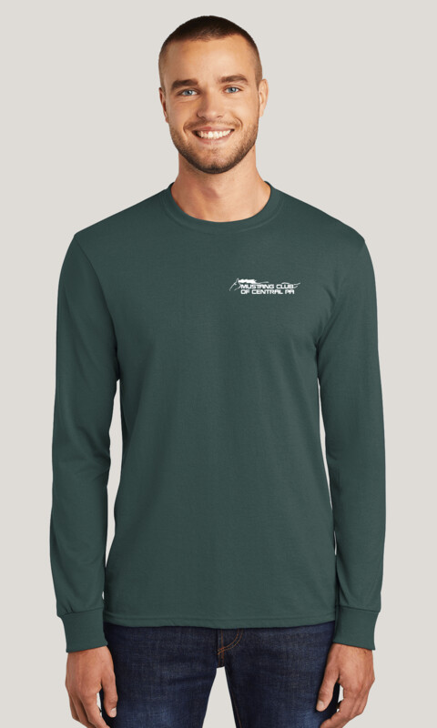 Mustang Club of PA Long Sleeve Core Blend Tee