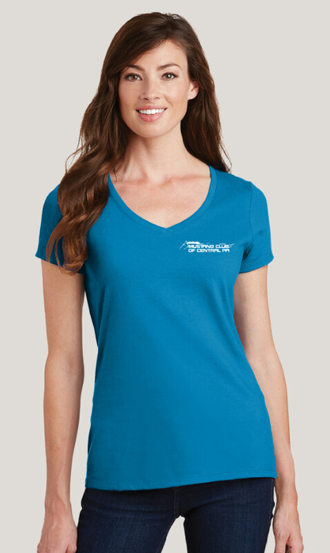 Mustang Club of PA Ladies Fan Favorite™ V-Neck Tee