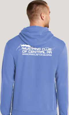 Mustang Club of PA Core Fleece Pullover Hooded Sweatshirt