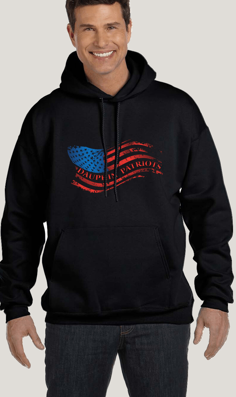 Dauphin Patriots Ultimate Cotton® 90/10 Pullover Hood