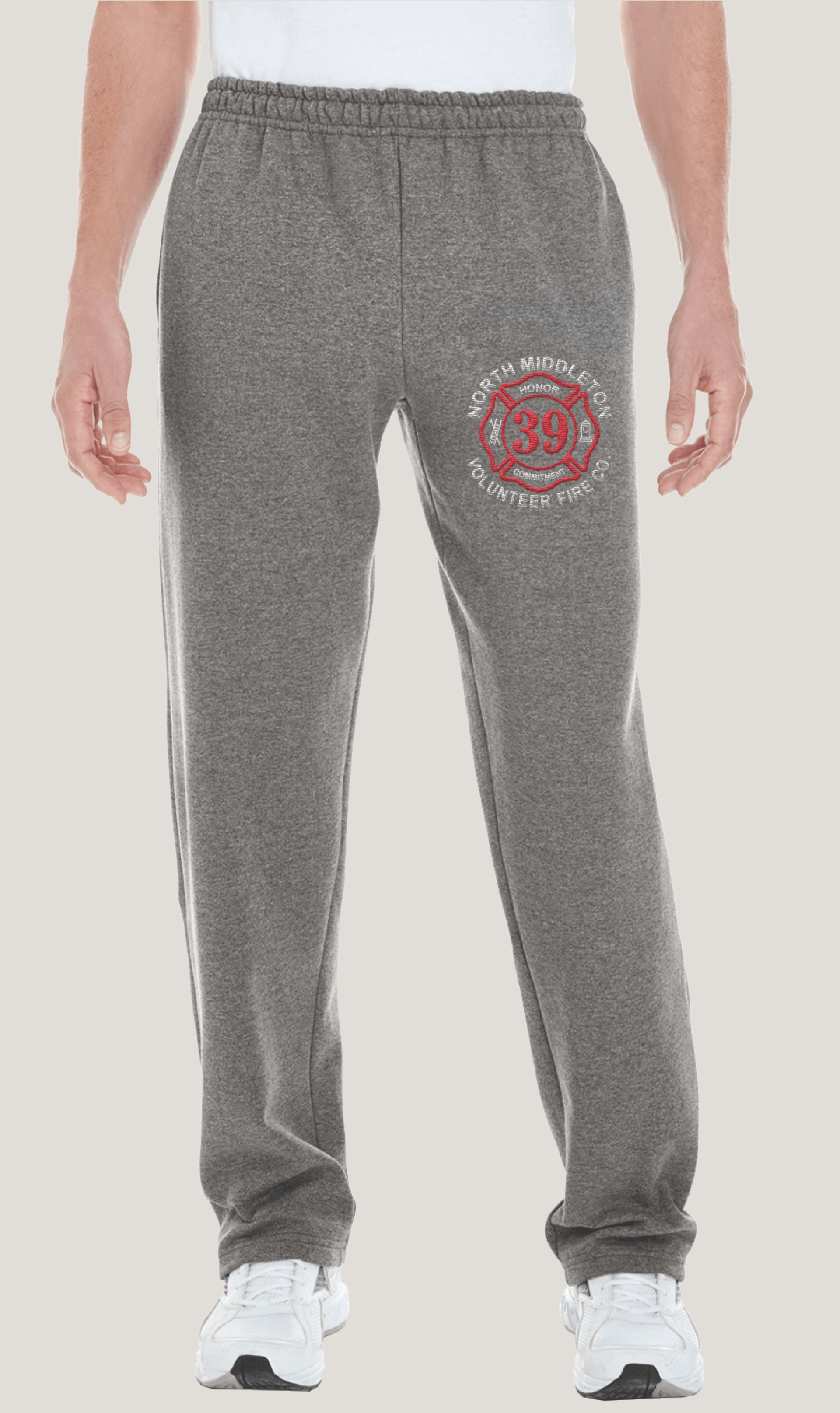 North Middleton Fire Company Open-Bottom Sweatpants with Pockets