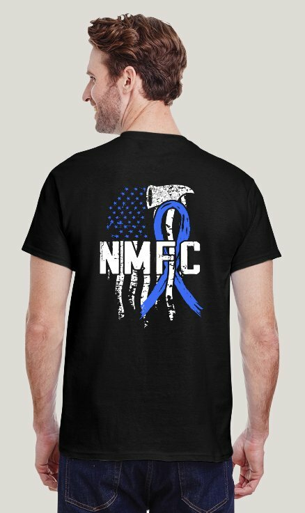 North Middleton Fire Company  Colon Cancer Short Sleeve T Shirt