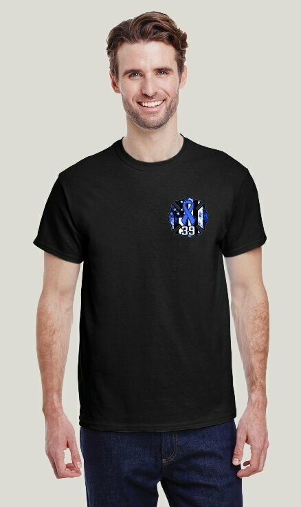North Middleton Fire Company  Colon Cancer Short Sleeve T Shirt