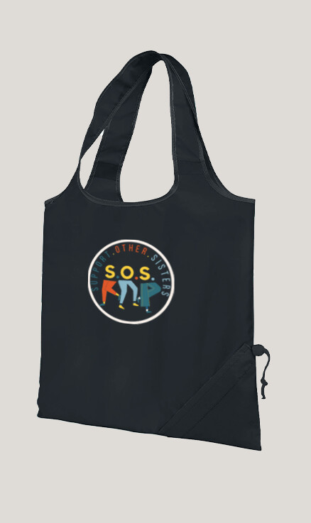 S.O.S. Latitiudes Foldaway Shopper Tote