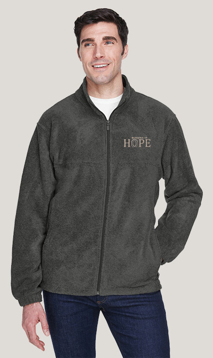Blessings of Hope Harriton Men's Full-Zip Fleece