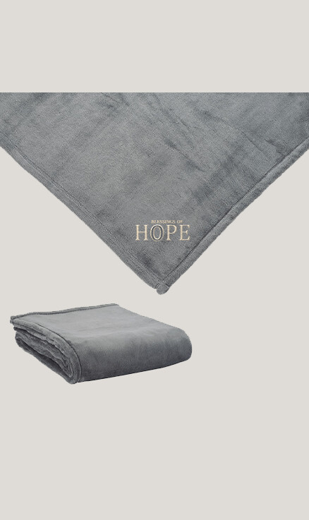 Blessings of Hope Alpine Fleece - Mink Touch Luxury Blanket