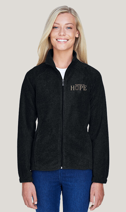 Blessings of Hope Harriton Womens Full-Zip Fleece