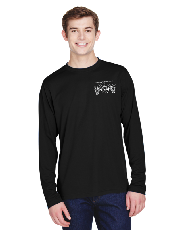 Harrisburg Kung Fu Center Agility Performance Long-Sleeve Piqué Crewneck