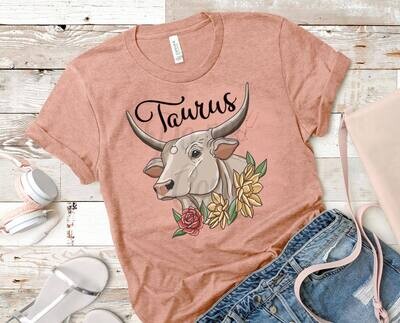 Zodiac Tees - Taurus