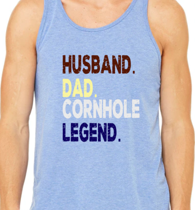 Husband Dad Cornhole Legend