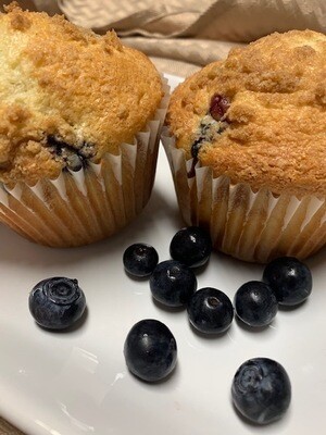 Jumbo Blueberry Strudel Muffins