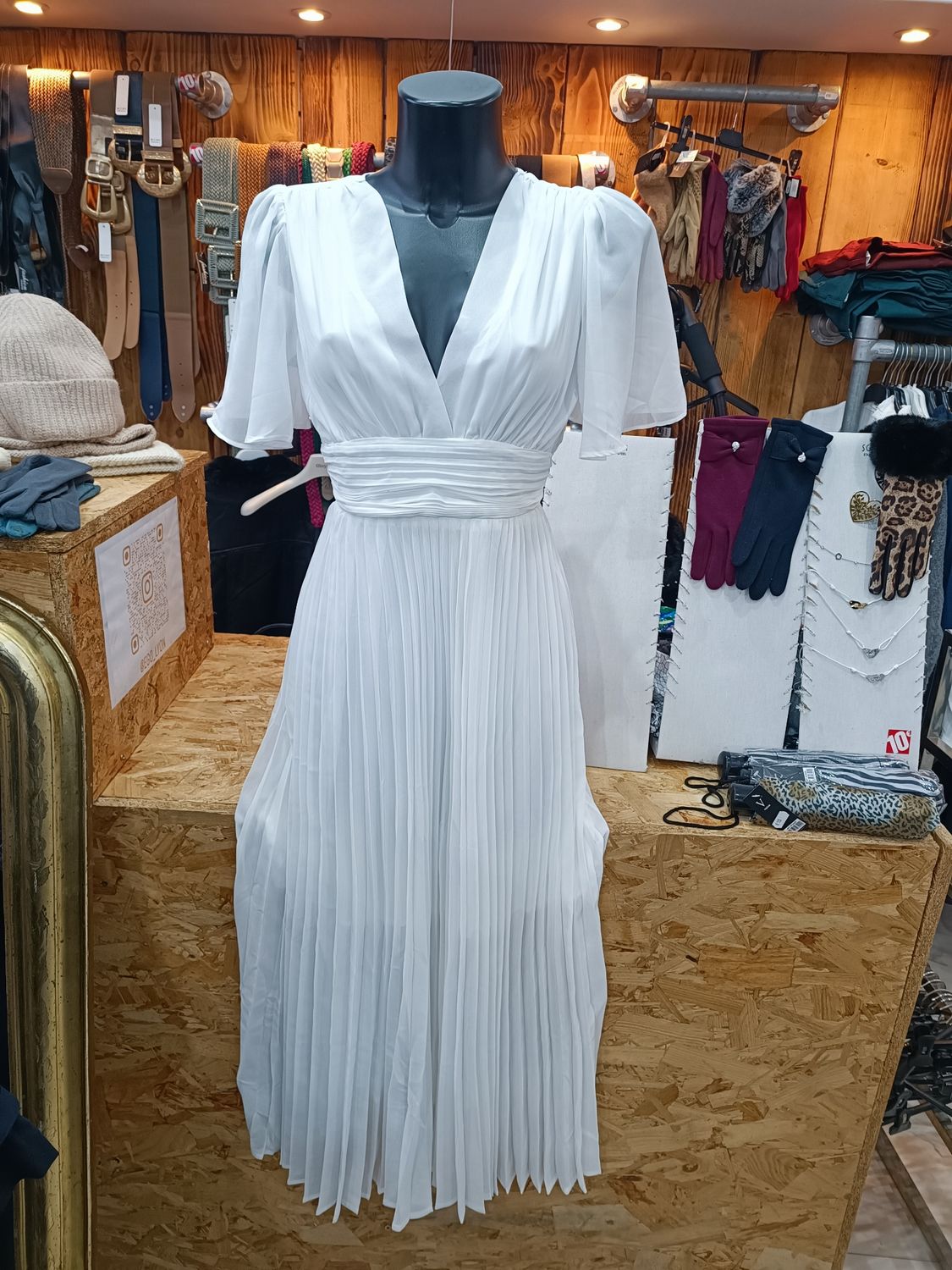 Robe Bella blanc