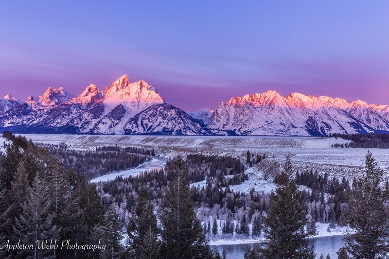 Wyoming Alpenglow