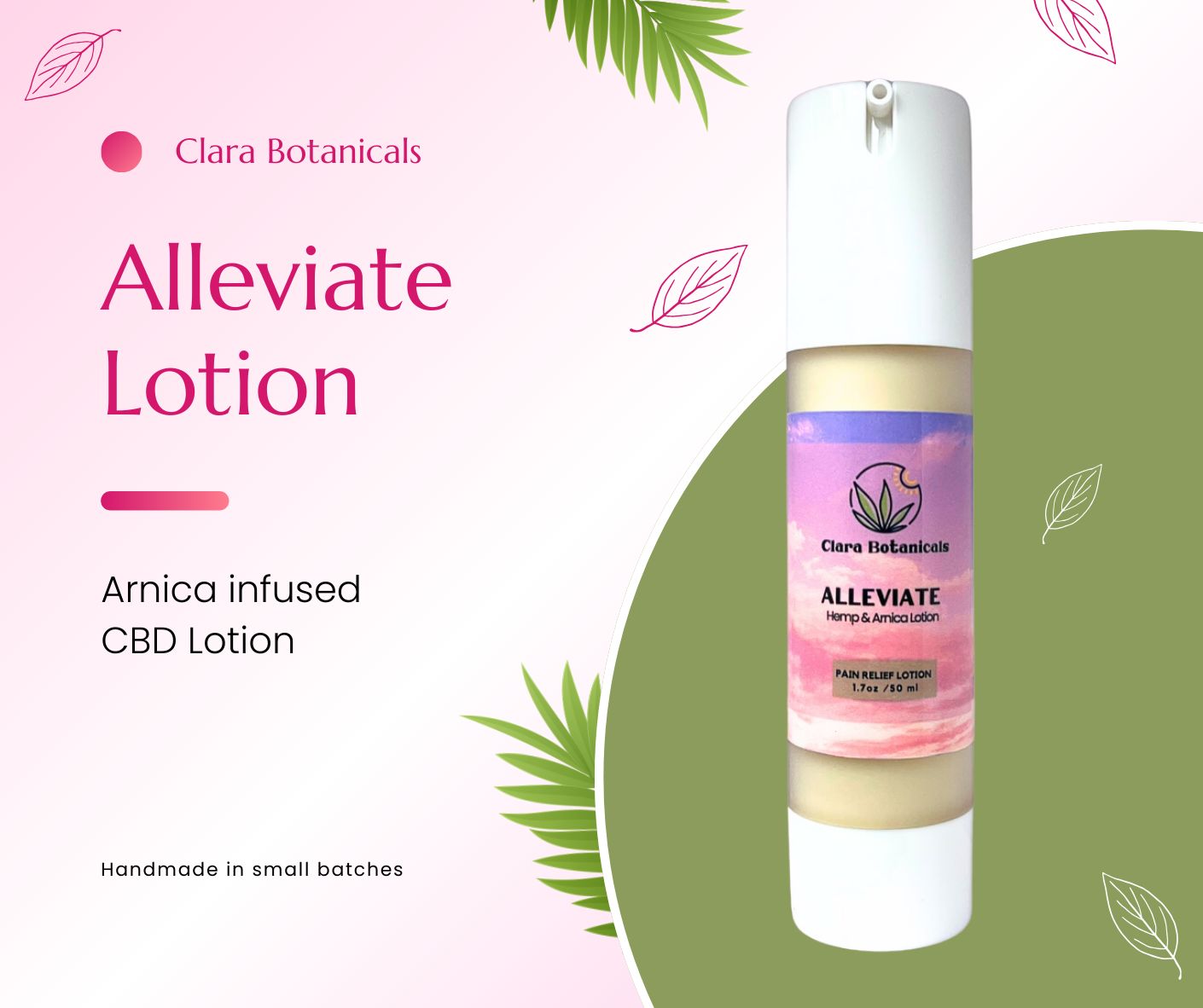 Alleviate – Soothing Hemp Lotion