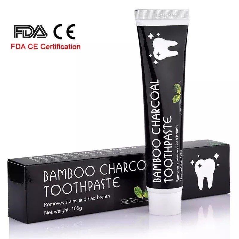 Natural Bamboo teeth whitening toothpaste