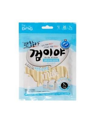 【 狗癮零食 】韓國오션 寵物潔牙骨(牛奶口味）除臭 磨牙 貓狗零食 貓狗餅乾  寵物零食點心