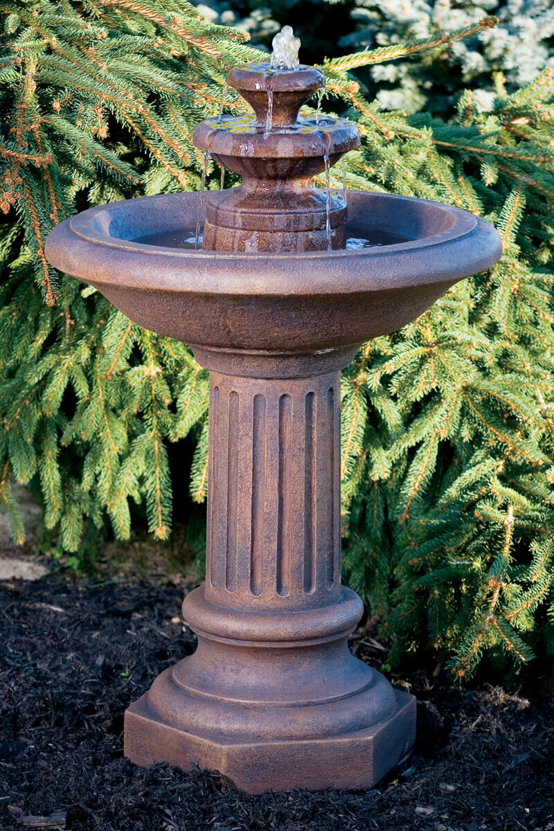 38" Roman Fluted Fountain